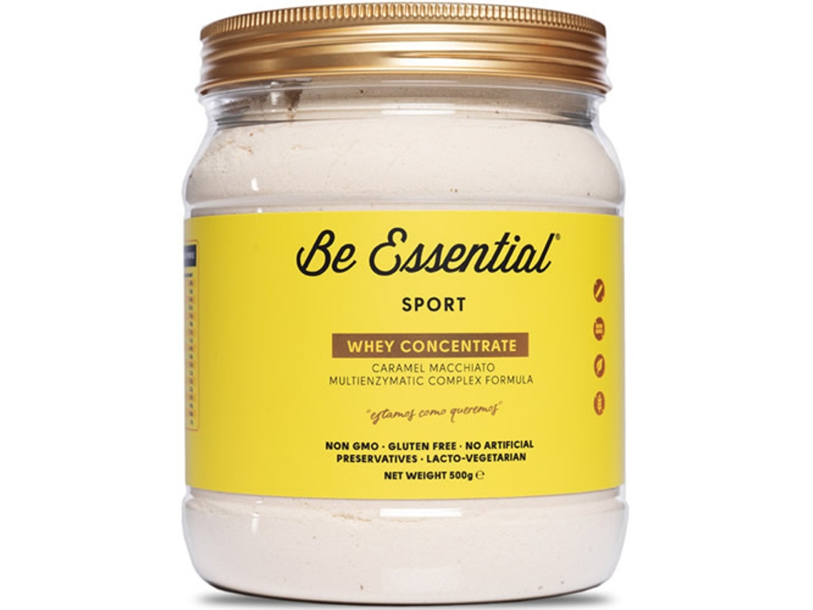 Proteína MAX PROTEIN BE ESSENTIALS Whey Concentrate (500 Gr - Batido)
