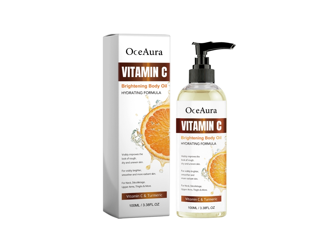 Aceite corporal suave con vitamina C de Oceanaura