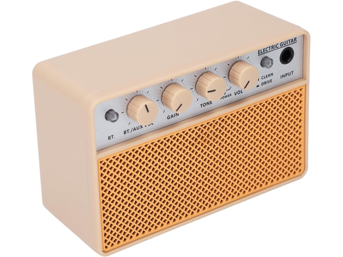 Amplificador Compacto Para Bajo Con Resistencia Permanente Para Tocar Continuamente Y Practicar En Casa.