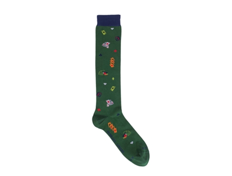 Calcetines Masculinos Largos con Diseño Amantes del Burraco Talla Única GALLO