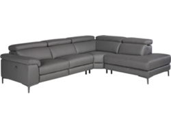 Sofá ANGEL CERDÁ S.L. 6111 (Negro - Madera, Poliuretano - 295 x 232 x 97 cm)