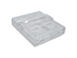 Tapa de repuesto transparente para Nintendo SNES SFC (versión americana), consolas de juegos retro. GOKOCO