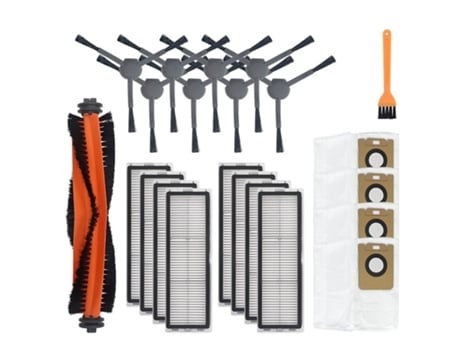 Para Xiaomi Dreame Bot L10 Plus accesorio de aspiradora de filtro cepillo principal bolsa de polvo Cepillo Lateral piezas de aspiradora