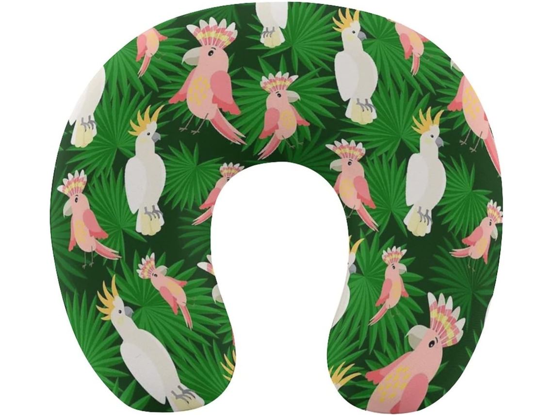 Almohada Viaje Diseño Loro Espuma Viscoelástica Viscoelástica Fácil Relajación Cómodos Familia.brfácil