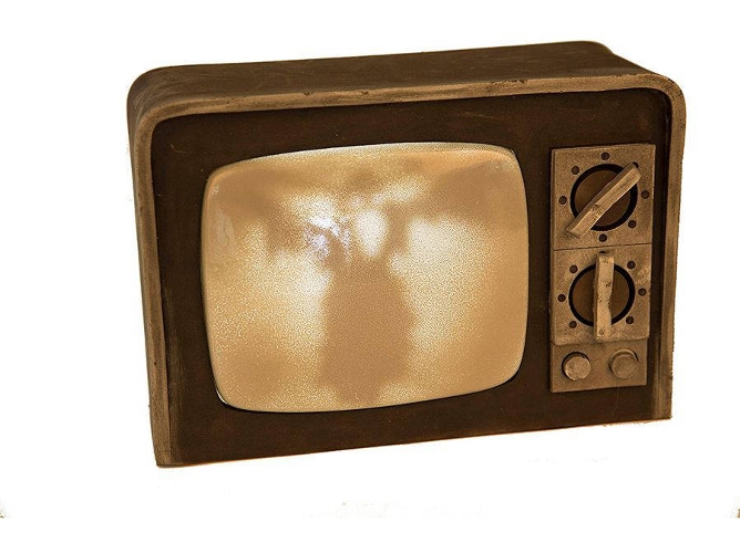 Accesorio VIVING Televisor Terror (21 x 31 x 12 cm - Com Luz)