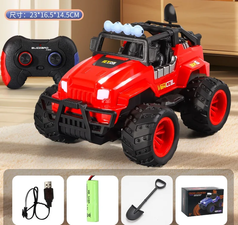 (vermelho) Carrinho De Brinquedo Para Escalada Off-road Com Controle Remoto
