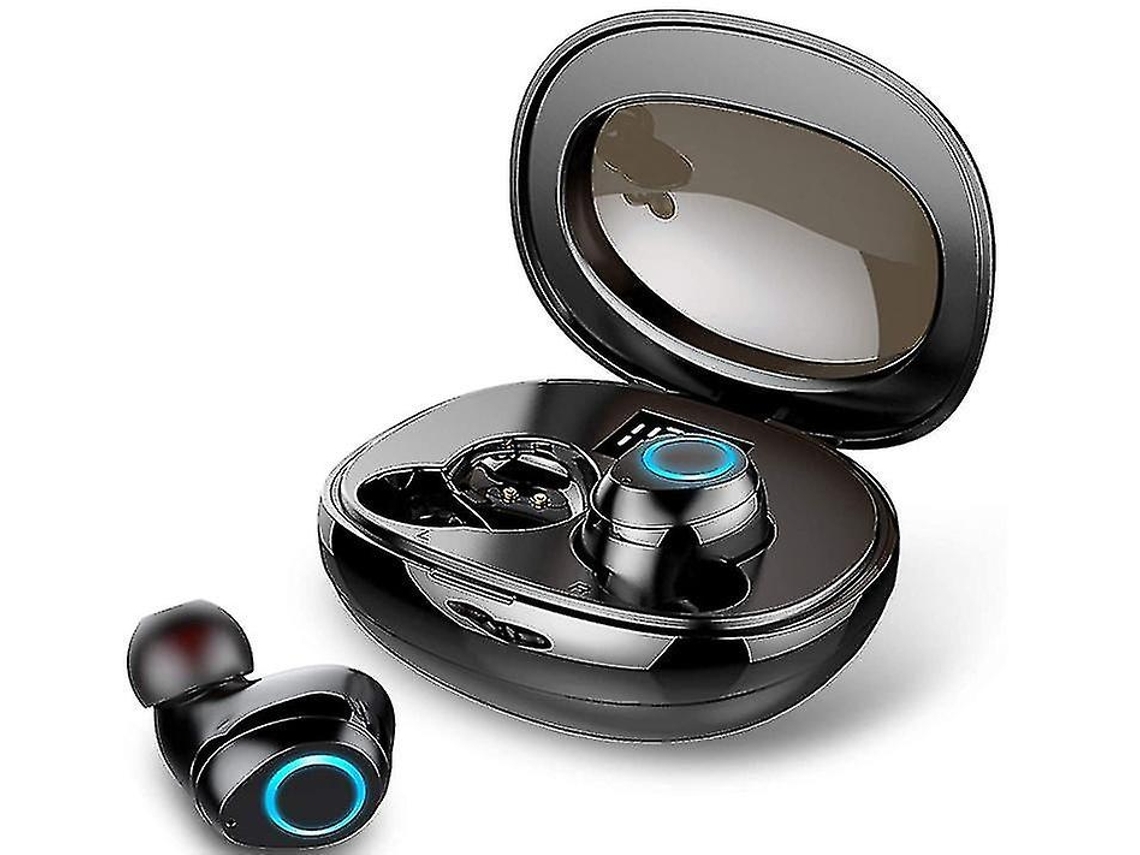 YEMAESRE Auriculares Bluetooth Sin Carga Usb-C Estéreo De Graves Profundos Alta Resistencia Al Agua Negro