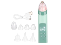 Limpiador Nasal Eléctrico Con Función De Eliminación De Puntos Negros Y Pantalla Lcd (verde)