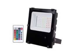 Foco Proyector LED 30W  IP65 Mando a Distancia RGB 30.000H [1916-NS-HVFL30W-F-RGB]