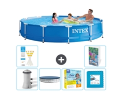 Intex Piscina Com Estrutura Redonda - 366x76 Cm - 7-peças S276