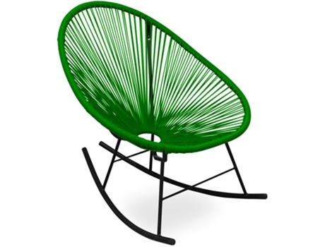 Silla de Exterior Mecedora de Jardín Acapulco 82x70x88cm ACAPULCO STYLE