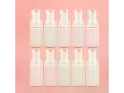 Bomba de espuma plástica para limpiador facial, botellas vacías de cosméticos, dispensador de jabón, desinfectante de manos recargable Rosewell