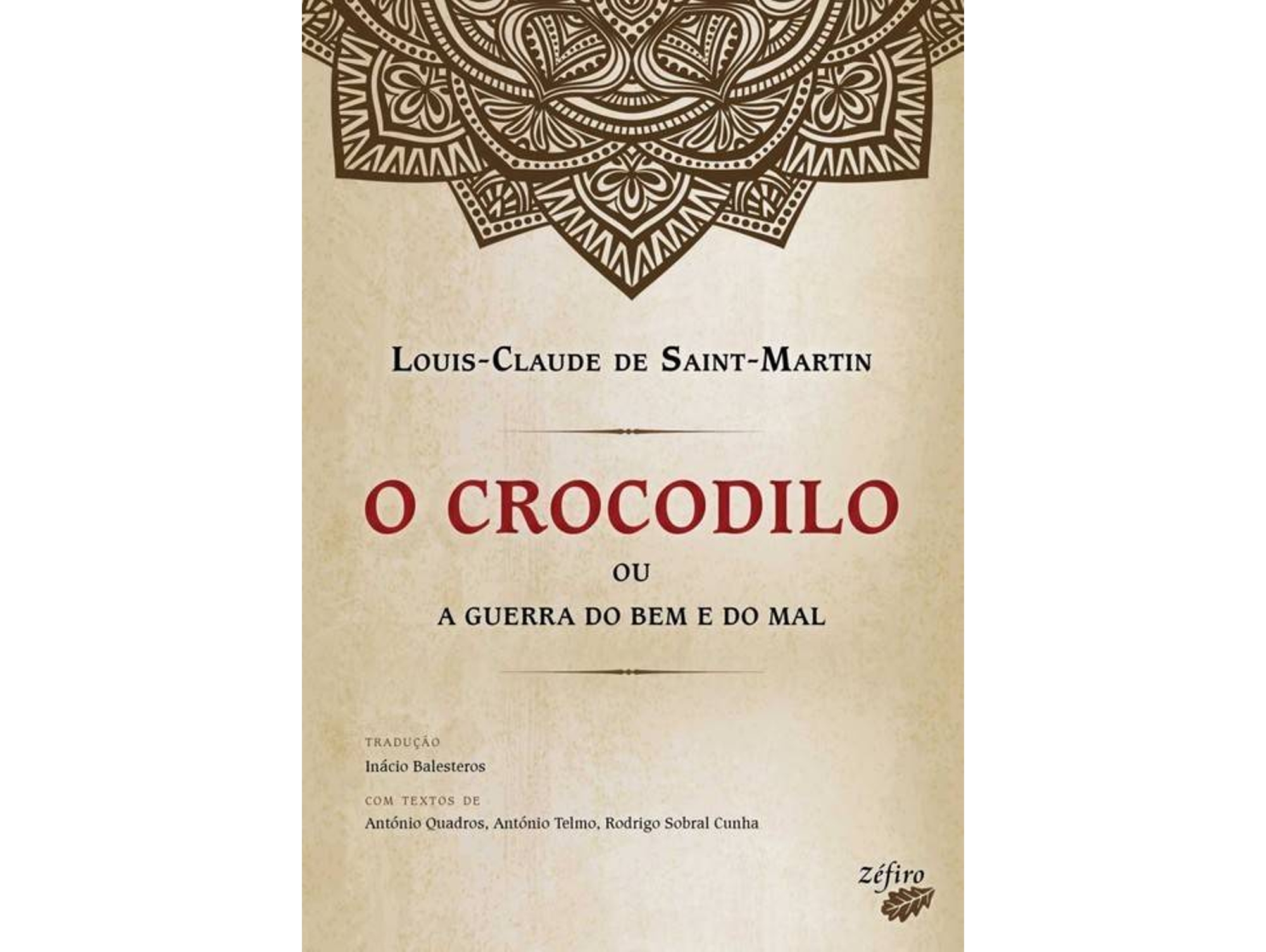 Libro O Crocodilo de Luis Calude Saint-Martin (Portugués)