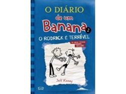 Libro O Diário de um Banana 2 - O Rodrick é Terrível de Jeff Kinney (Portugués - Tapa Dura)
