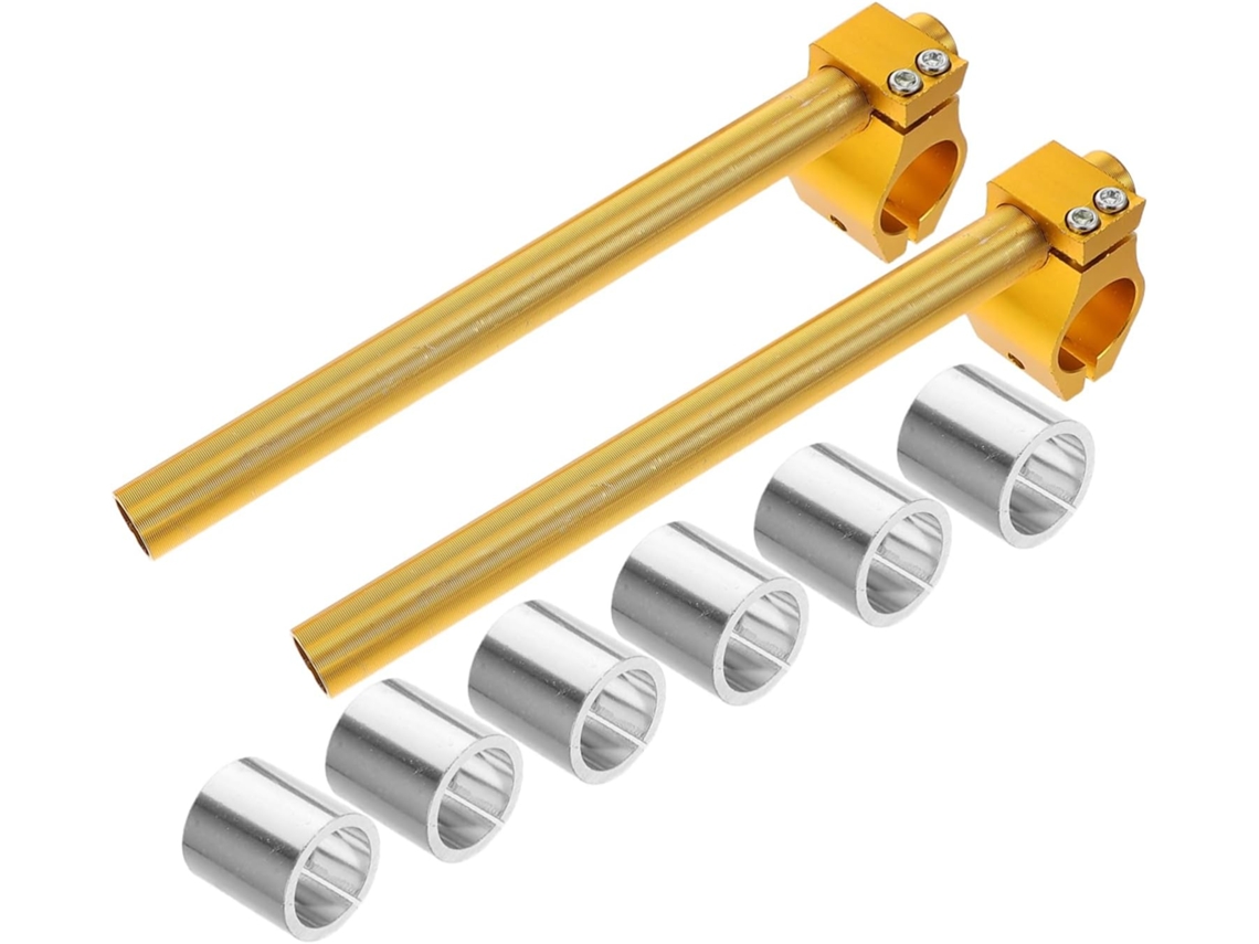 1 Par De Puños De Manillar De Aluminio Para Accesorios De Motos De Cross Desmontables Y