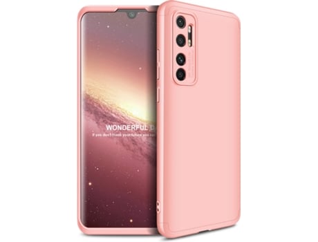 Carcasa Xiaomi Mi Note 10 Lite Slim armor 360º Rosa
