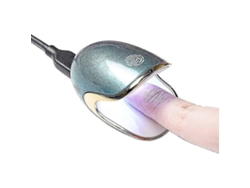 Mini Secador Portátil de Pregos de Lâmpada Led 6w 3 Leds Uv Lâmpada de Gelo para Secagem Gel Polonês Ferramentas Manicure GOKOCO