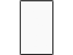 Pantalla De Proyección Portátil De 60 Pulgadas, Blanca, Antiarrugas, Plegable, Para