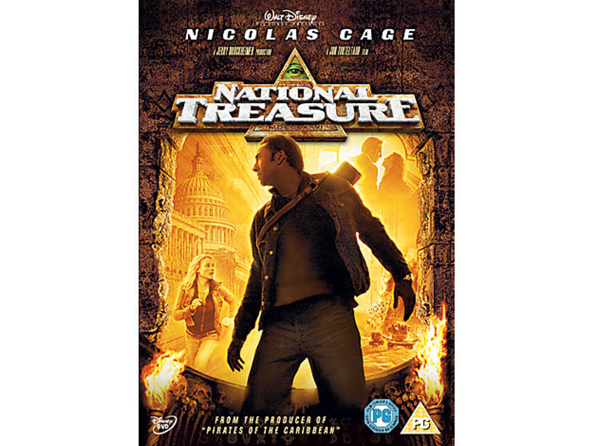 DVD National Treasure Inglés