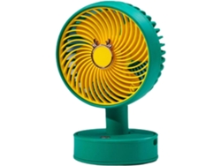 Ventilador Plástico 3 V Portátil Ajustable Silencioso