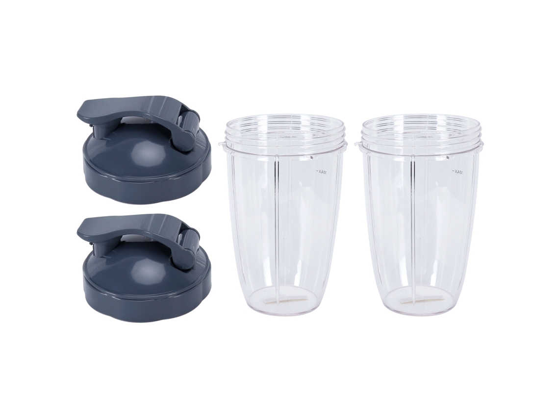 Juego De Vaso Y Tapa Para Licuadora, 710 Ml (24 Oz), Pp+abs Transparente, Para Centrífuga De 600 W/900 W