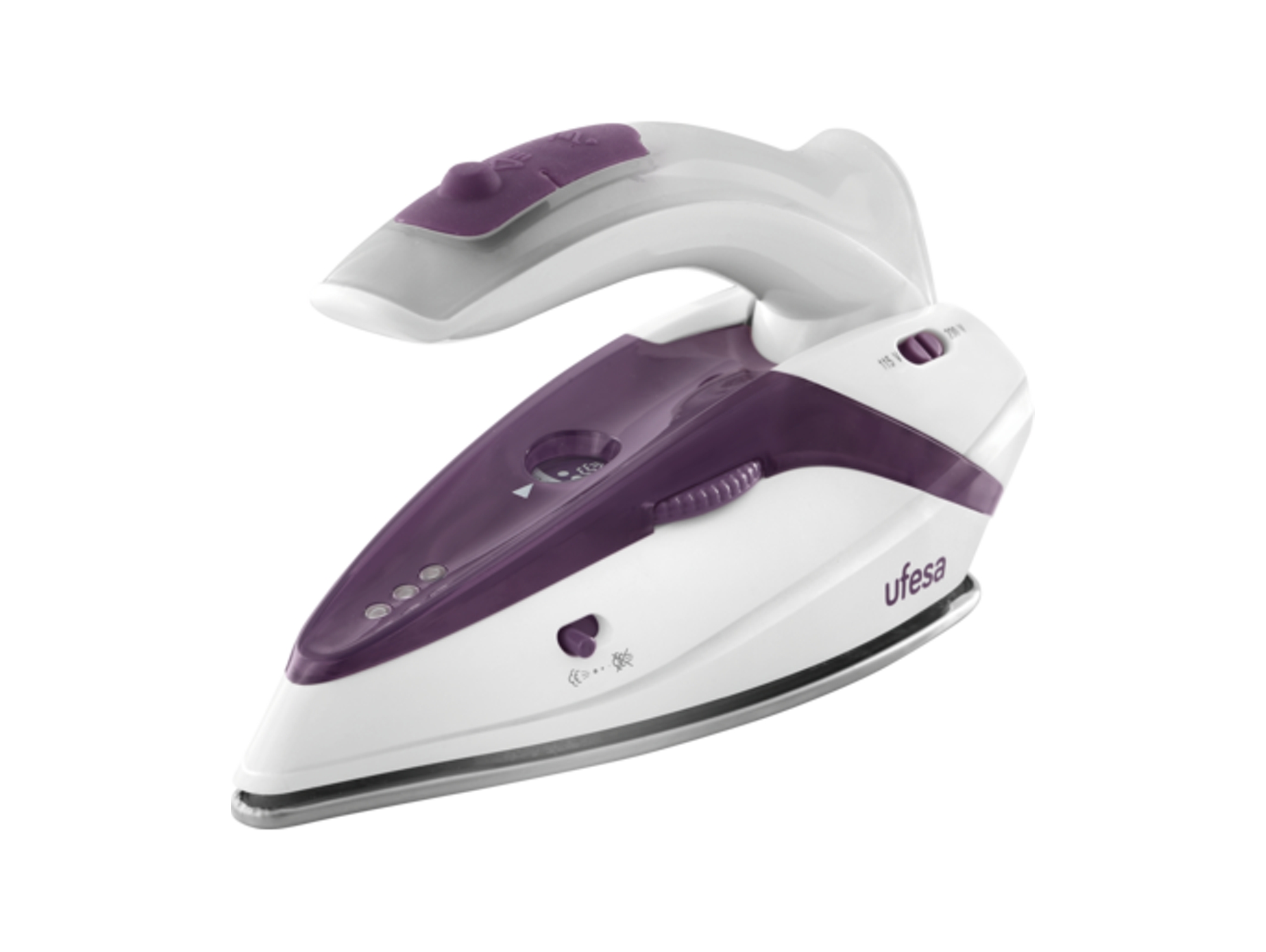 Plancha de Viaje UFESA PV0500 (1.100 W - Base: Acero)