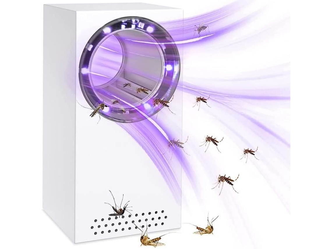Bubbacare Lámpara antimosquitos Trampa para mosquitos para interiores Mata moscas Lámpara eléctrica repelente de mosquitos para interiores SSS