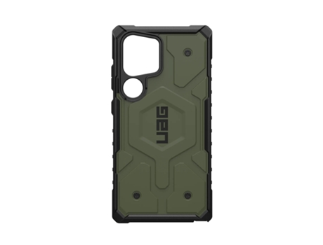 Funda Uag Pathfinder Magnet Olive Drab Teléfono Móvil para Samsung Galaxy S24 Ultra URBAN ARMOR GEAR Piel Sintética Verde