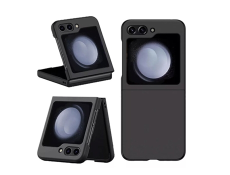 Funda Compativel para Samsung Galaxy Z Flip 6 PHONECARE Silicona Líquida Negro