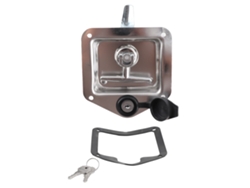 Pestillo Plegable De Acero Inoxidable Con Asa En T Y Llaves Para Cajas De Herramientas Domésticas O Comerciales.