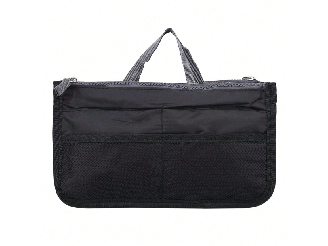 Entrada para bolso con compartimento de almacenamiento inteligente - negro NORTHIX