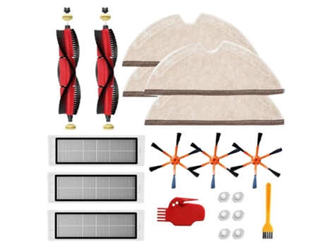 Piezas de limpiador al vacío, Kits de filtros para Xiaomi Roborock S6 S60 S65 S5 Max T6, accesorios para Robot aspirador, cepillo lateral de filtro