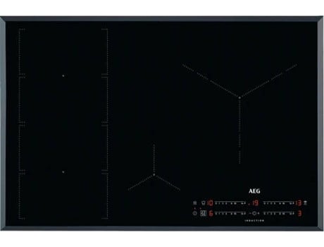 Placa Flex de Inducción AEG IKE84475FB (Eléctrica - 78 cm - Negro)