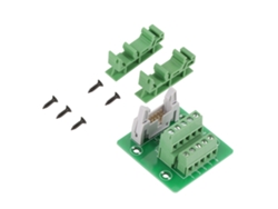 Yncm2026-placa De Breakout Con Conector Terminal De 10 Pines Macho Idc10p Para Interfaz Plc Con Soporte
