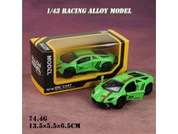 Modelo De Coche De Aleación Realista A Escala 1/43 Con Mecanismo De Retroceso, Juguete Para Niños.