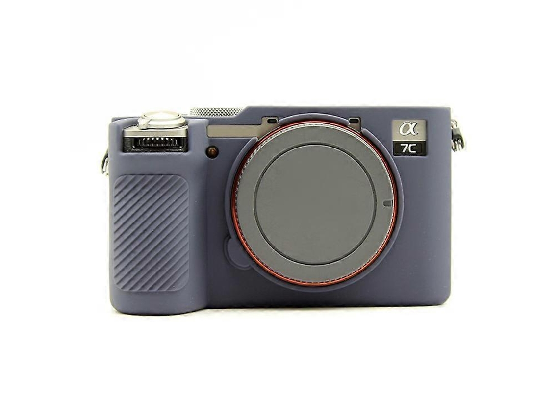 Funda protectora de silicona antideslizante y a prueba de polvo para cámara Sony A7cr/A7c II