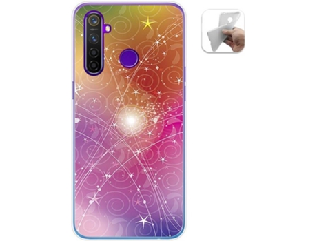 Carcasa Realme 5 Pro TUMUNDOSMARTPHONE Abstracto Multicolor