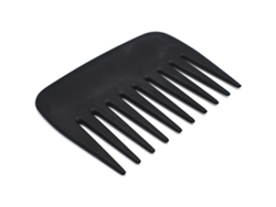 Peine Antiestático Profesional De Dientes Anchos Para Cabello Rizado, Ondulado, Pelucas Y Barbas - Diseño Ergonómico