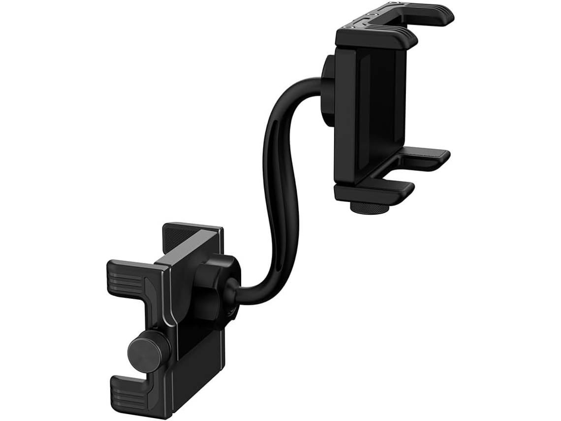 Soporte Universal Para Teléfono Con Clip Para Espejo Retrovisor, Giratorio, Para Cámara De Conducción, Smartphone.
