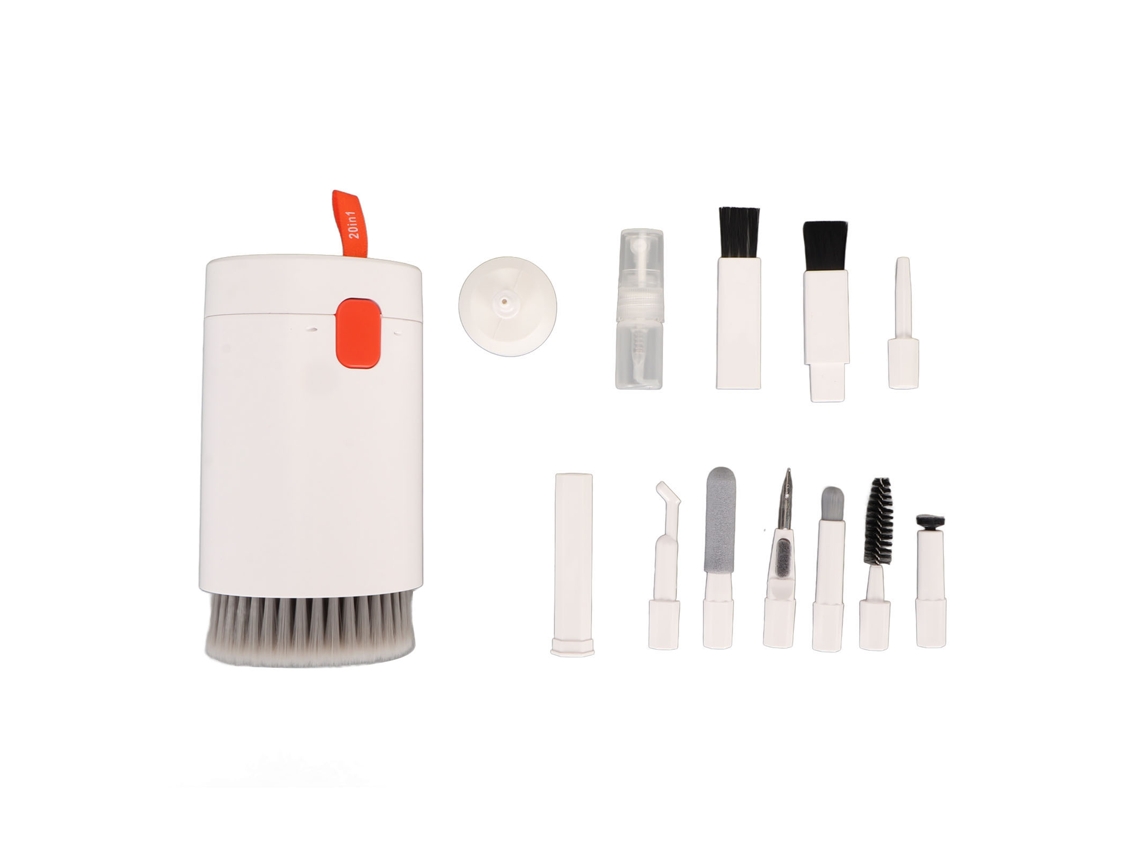 Kit De Limpieza Electrónica 20 En 1: Herramienta Multifuncional Para Pantalla, Teclado Y Auriculares