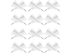 50 Cartões De Identificação Horizontais Em Branco Com Encaixe E Furo Para Identificação, Porta-crachás Práticos Para