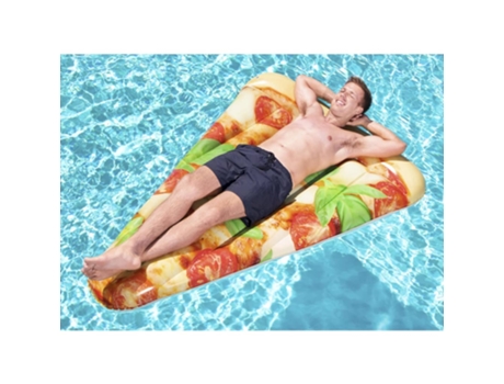 Colchoneta de piscina Pizza Party 188x130 cm BESTWAY