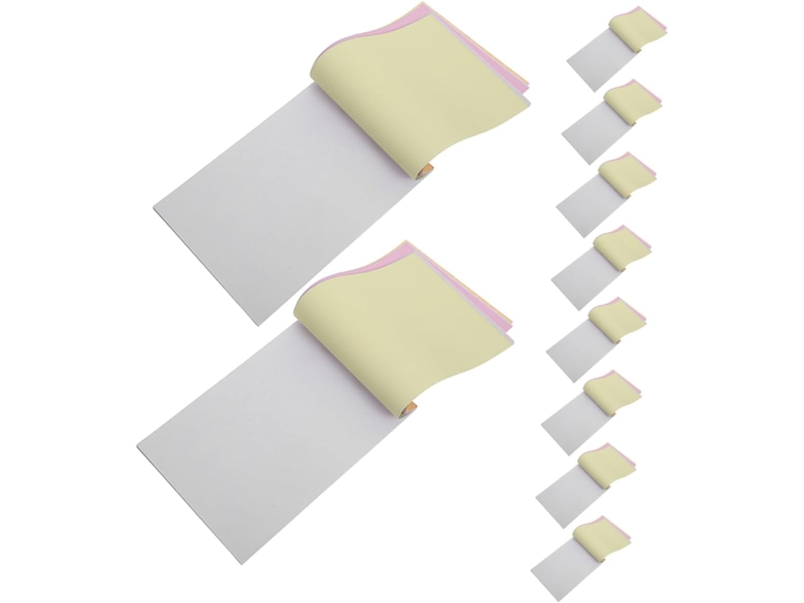 10 Blocs De Notas De Papel Kraft En Blanco Para Escribir En El Aula, Viajes De Negocios Y Más.
