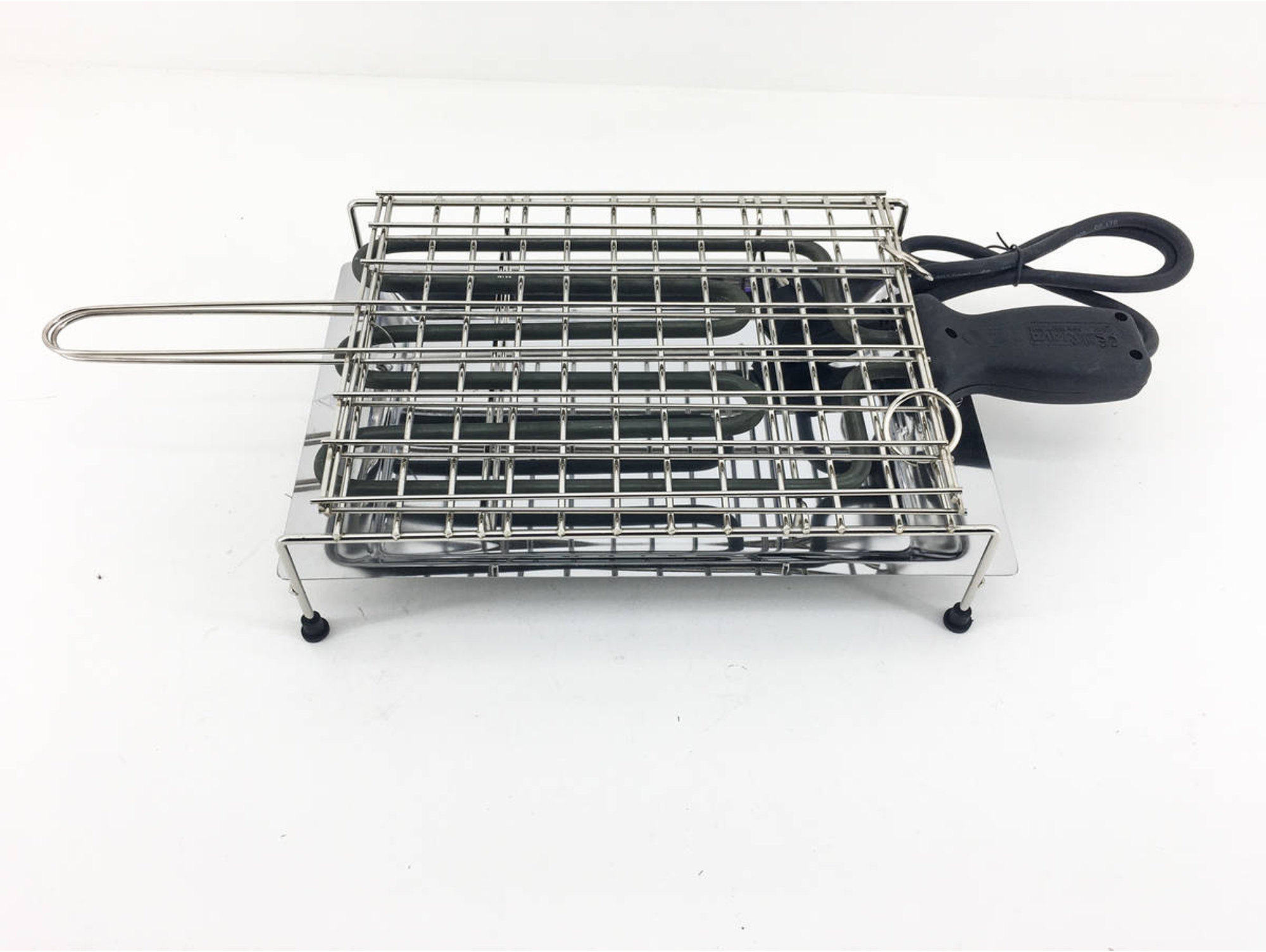 Parrilla JAVA Eléctrico Inox 1500W (Gris)