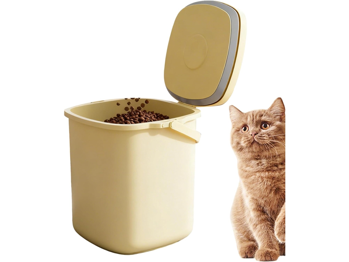 Contenedor de comida para perros | Dispensador de premios sellado de 10 l | Caja de almacenamiento de Gokoco