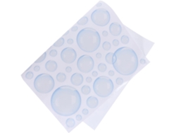 Adhesivo Decorativo De Pared Con Burbujas Oceánicas, Vinilo De Pvc Duradero, Decoración Para Dormitorio.