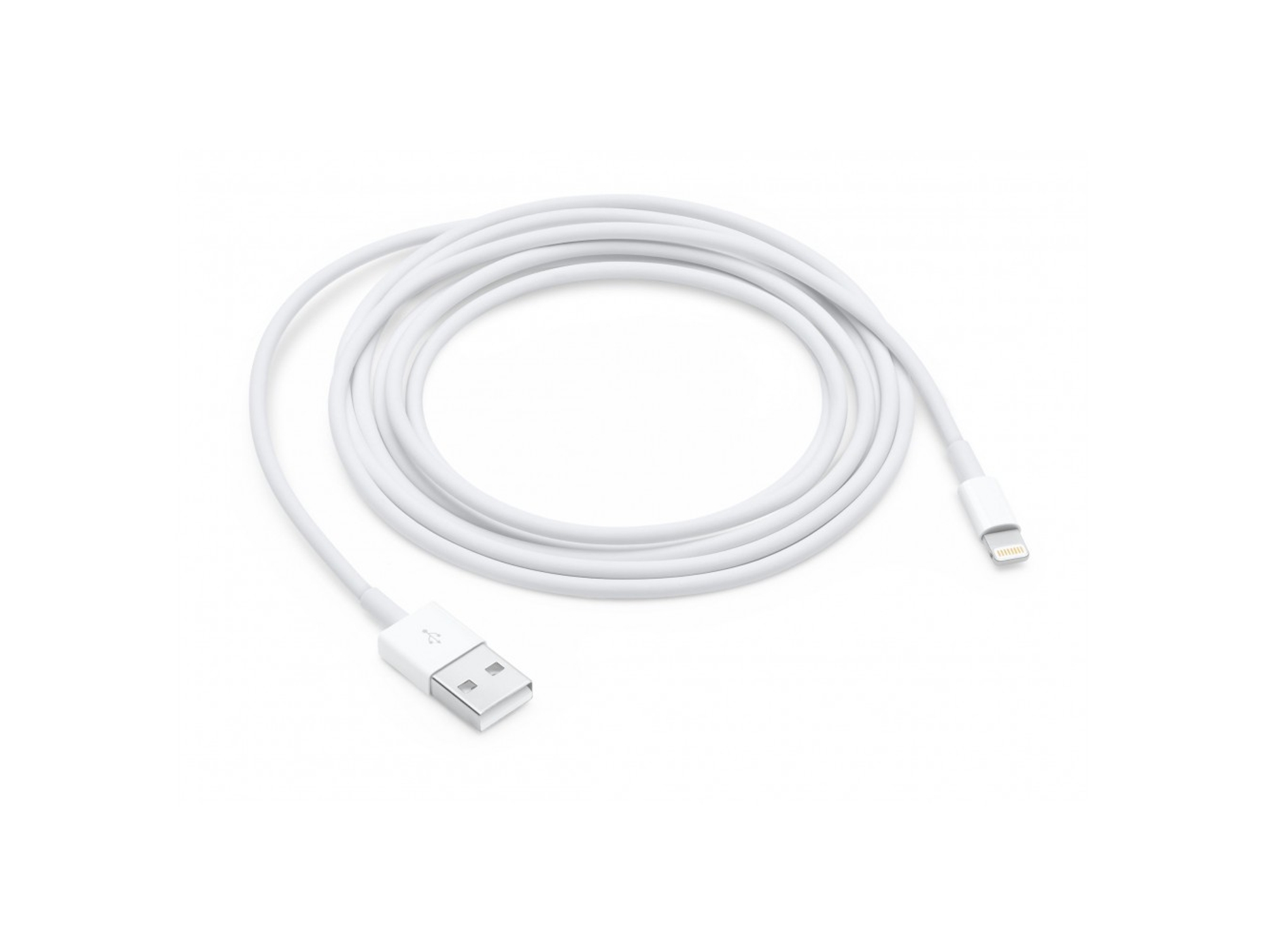 Cable APPLE Lightning (iPad - USB - Lightning - Blanco)