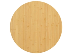 Tablero De Mesa | Tablero De Escritorio | Superficie De Mesa De Bambú Ø70x1,5 Cm