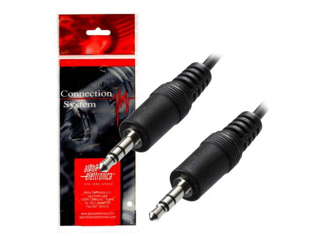 Cable Jack 3.5Mm Estéreo Macho/Jack 3.5Mm Estéreo Macho 1.5 Mt