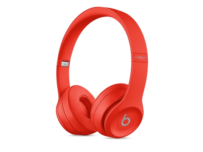 Auriculares Bluetooth BEATS Solo 3 (On ear Micrófono Auriculares Rojo Bluetooth